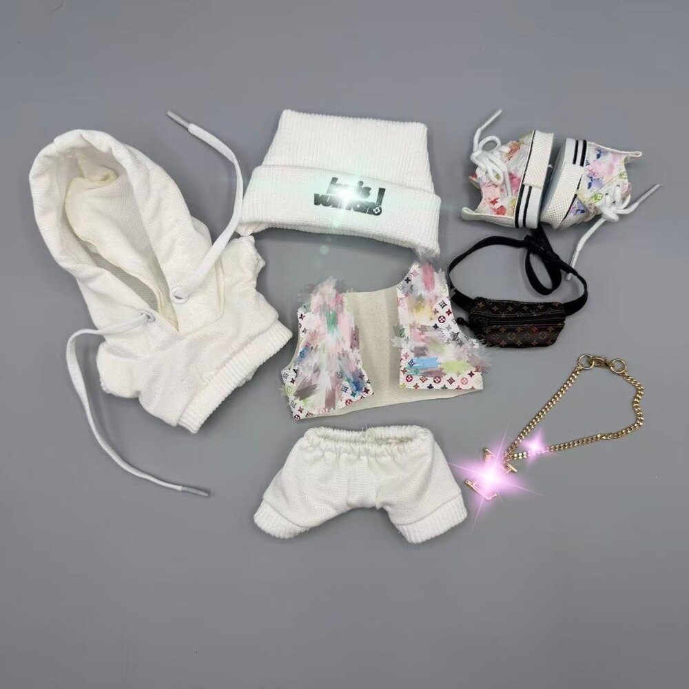 Clothing Bundle For Monster Doll Labubu Collection Fit V1-V3 (No Doll)